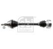 FEBI BILSTEIN Tahrik mili Ön Aks Sol, 560mm, somunlu, gres ile — Volkswagen Bora (4)