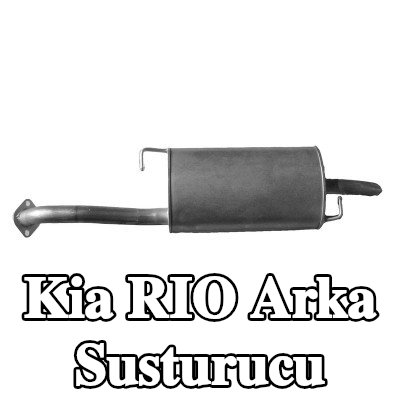 IZAWIT Arka susturucu Arka — 2000 Kia Rio