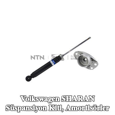 SNR Süspansiyon kiti, amortisörler — Volkswagen Sharan