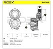RIDEX Gergi kasnağı Dış Çap: 76mm, sigortalı — Audi A8 (8)