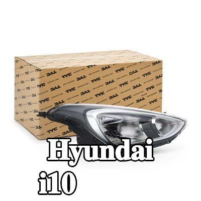 TYC المصباح الأيمن, H4, مع محرك كهربائي — Hyundai i10