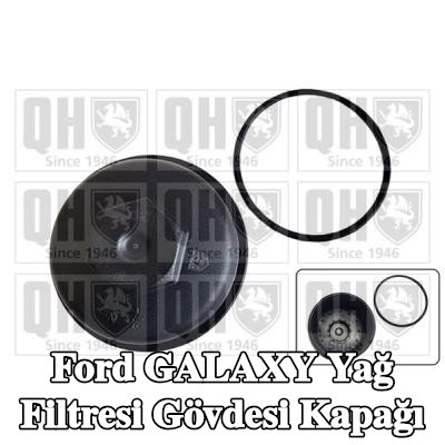 QUINTON HAZELL Contalı/sızdırmazlık elemanlı yağ filtresi muhafaza kapağı — 1997 Ford Galaxy