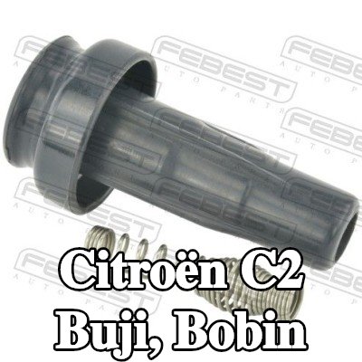 FEBEST Buji, bobin — 2004 Citroën C2