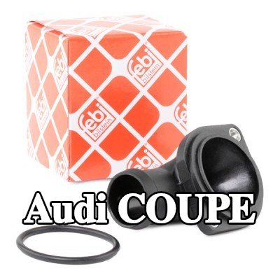 FEBI BILSTEIN فلنجة سائل التبريد مع حلقة مانعة للتسرب — 1990 Audi Coupe