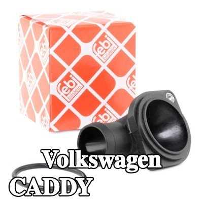 FEBI BILSTEIN فلنجة سائل التبريد مع حلقة مانعة للتسرب — 1990 Volkswagen Caddy