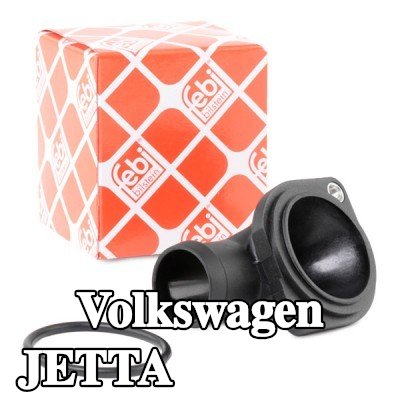 FEBI BILSTEIN فلنجة سائل التبريد مع حلقة مانعة للتسرب — 1990 Volkswagen Jetta