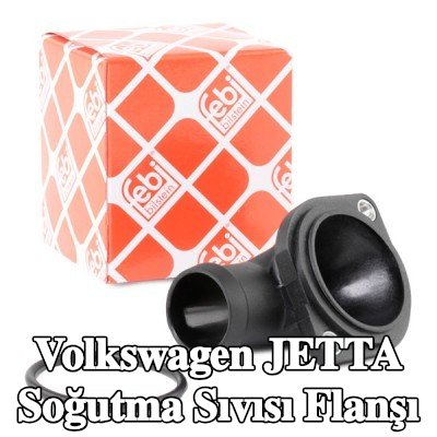 FEBI BILSTEIN Conta halkalı soğutma sıvısı flanşı — 1990 Volkswagen Jetta