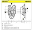 RIDEX Üst amortisör yatağı Sol, Arka Aks, Sağ — 2016 Lexus Rx (2)