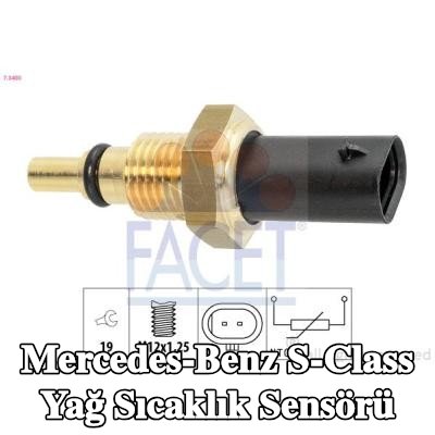 FACET Yağ sıcaklık sensörü — Mercedes-Benz S-Class