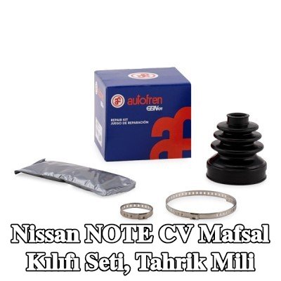 AUTOFREN SEINSA CV kılıf kiti, tahrik mili şanzıman tarafı — Nissan Note
