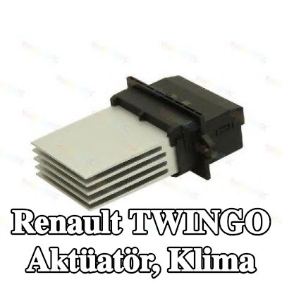 THERMOTEC Aktüatör, klima — Renault Twingo