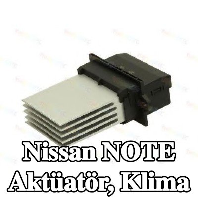 THERMOTEC Aktüatör, klima — Nissan Note