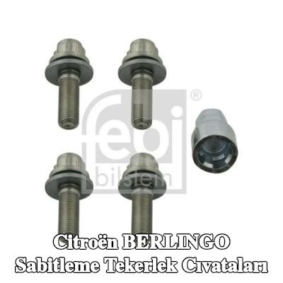 FEBI BILSTEIN Sabitleme tekerlek cıvataları — Citroën Berlingo