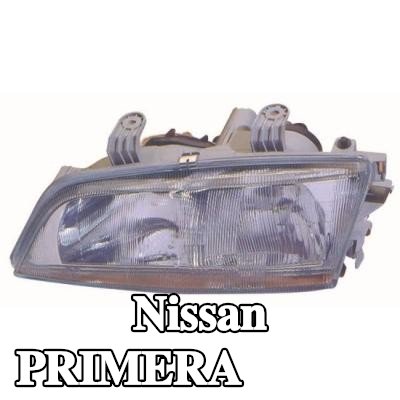 ABAKUS المصباح الأمامي الأيسر, H1/H1, بدون لمبة, بدون محرك كهربائي — 2000 Nissan Primera