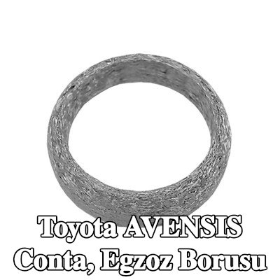 WALKER Conta, egzoz borusu Merkez, Ön, Arka — Toyota Avensis