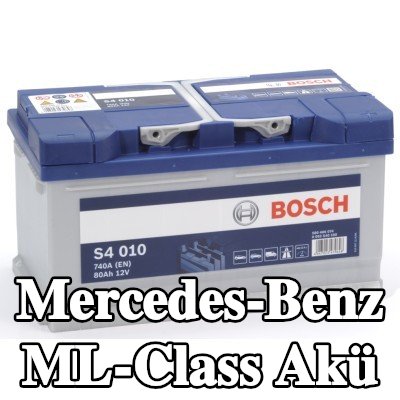 BOSCH Akü S4, 010 — 2002 Mercedes-Benz ML-Class