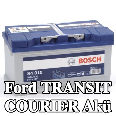 BOSCH Akü S4, 010 — 2018 Ford Transit Courier