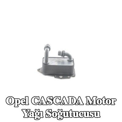 MAHLE Conta/sızdırmazlık elemanları ile motor yağı soğutucusu, yağ filtresi muhafazası olmadan — 2014 Opel Cascada