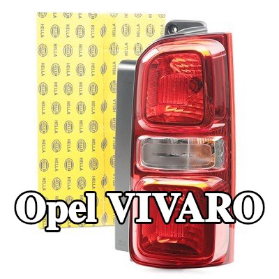 HELLA المصباح الخلفي الأيمن, بدون حامل لمبة, بدون مصابيح — Opel Vivaro