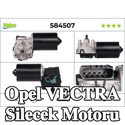 VALEO Silecek motoru Ön, 12V — 2002 Opel Vectra
