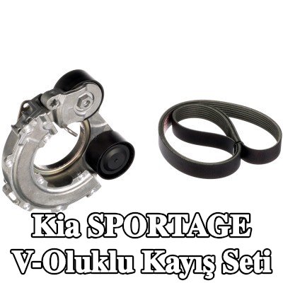 GATES V-Ribbed Kayış Seti Micro-V Kiti UNIQUE FIT — Kia Sportage