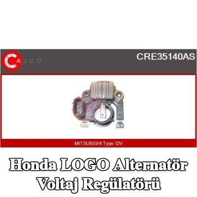 CASCO Alternatör voltaj regülatörü — Honda Logo