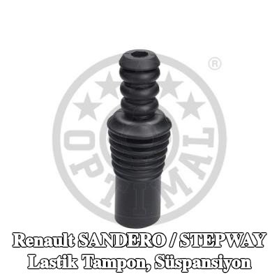OPTIMAL Lastik tampon, ön aks süspansiyonu, koruyucu kapak/körük — Renault Sandero / Stepway