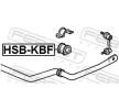 FEBEST Ön aks stabilizatör çubuğu burcu, 30mm — 1997 Honda Legend (2)