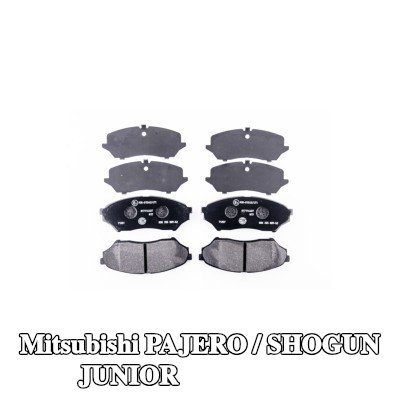 HELLA مجموعة وسادات الفرامل 15, 5mm — Mitsubishi Pajero / Shogun Junior