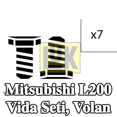 LuK Vida seti, volan — Mitsubishi L200