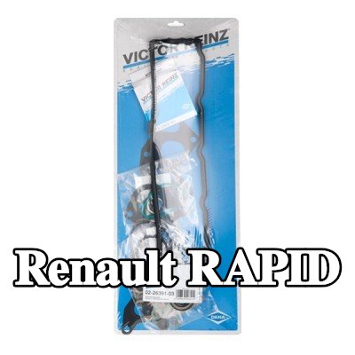 REINZ مجموعة حشيات, رأس الأسطوانة مع أختام صمامات, بدون حشية رأس الأسطوانة — Renault Rapid