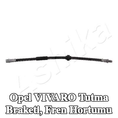 ASHIKA Tutma Braketi, ön aks her iki taraf fren hortumu — Opel Vivaro