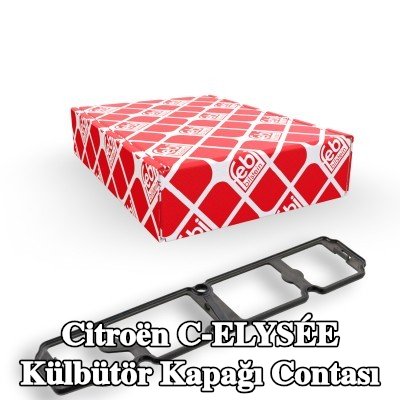 FEBI BILSTEIN Külbütör kapağı contası ACM (Poliakrilat) — Citroën C-elysée