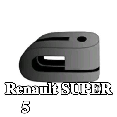 VEGAZ حامل، كاتم الصوت — 1990 Renault Super 5
