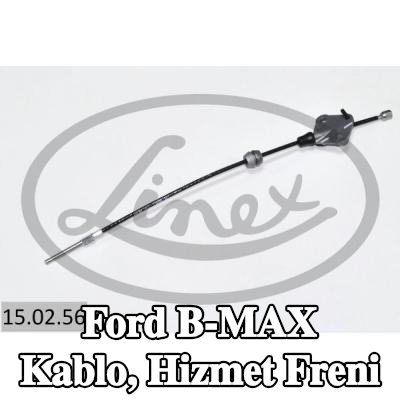 LINEX Kablo, hizmet freni — Ford B-max