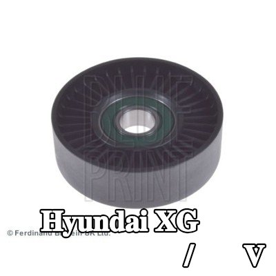BLUE PRINT بكرة الانحراف/التوجيه, V-ribbed belt Outer Diameter: 82, 0mm — Hyundai Xg