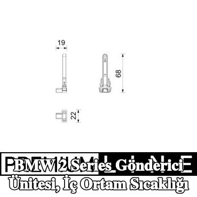 MAHLE Gönderici ünitesi, iç ortam sıcaklığı — BMW 2 Series