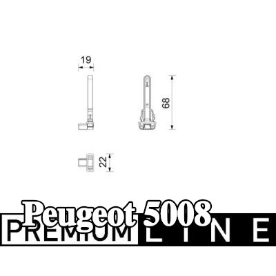 MAHLE وحدة الإرسال، درجة الحرارة الداخلية — Peugeot 5008