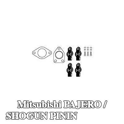 VEGAZ طقم تركيب العادم — Mitsubishi Pajero / Shogun Pinin