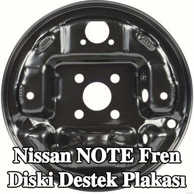 HERTH+BUSS JAKOPARTS Fren diski destek plakası Arka Aks Sağ — Nissan Note
