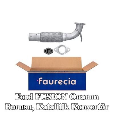 HELLA Onarım borusu, katalitik konvertör Ön, montaj parçaları ile — Ford Fusion