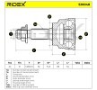 RIDEX Tekerlek tarafı CV mafsal kiti — 2002 Kia Rio (7)