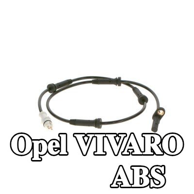 BOSCH مستشعر ABS للمحور الخلفي, مع كابل — 2012 Opel Vivaro