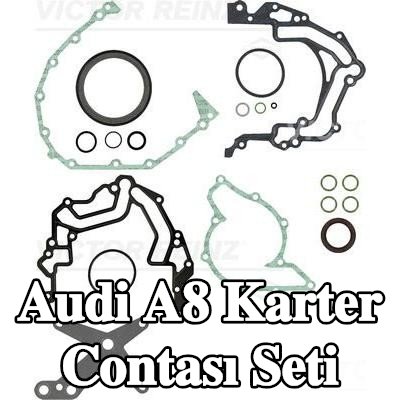 REINZ Krank mili contalı karter conta seti, yağ karteri contası olmadan — 2002 Audi A8
