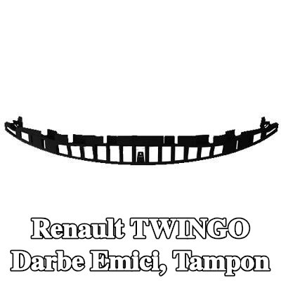DIEDERICHS Darbe Emici, ön tampon, Alt — 2012 Renault Twingo