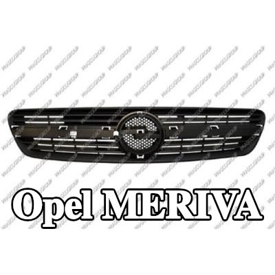 PRASCO شبكة المبرد الفاخرة, أسود — Opel Meriva