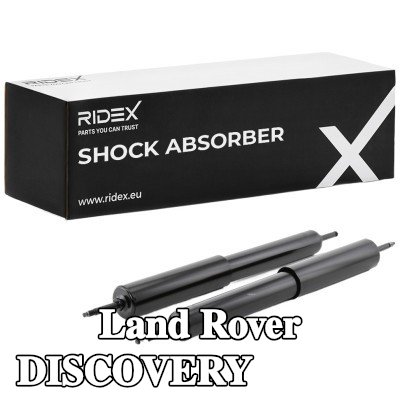 RIDEX ممتص الصدمات للمحور الأمامي, ضغط الغاز, ممتص صدمات تلسكوبي — 2000 Land Rover Discovery