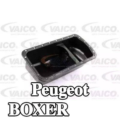 VAICO حوض الزيت مع سدادة تصريف الزيت, بدون حشية/مانع تسرب, جودة VAICO الأصلية — 2000 Peugeot Boxer