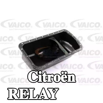VAICO حوض الزيت مع سدادة تصريف الزيت, بدون حشية/مانع تسرب, جودة VAICO الأصلية — 2002 Citroën Relay