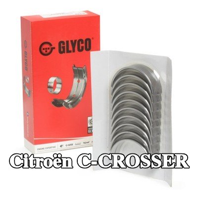 GLYCO محمل العمود المرفقي من سبائك الألومنيوم على قاعدة فولاذية — Citroën C-crosser